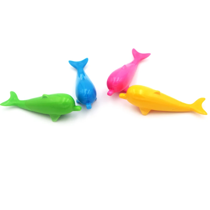 animal ballpoint pen dolphin novelty promotional plastic cute student game simulation children pen fish Simulation cartoon doll