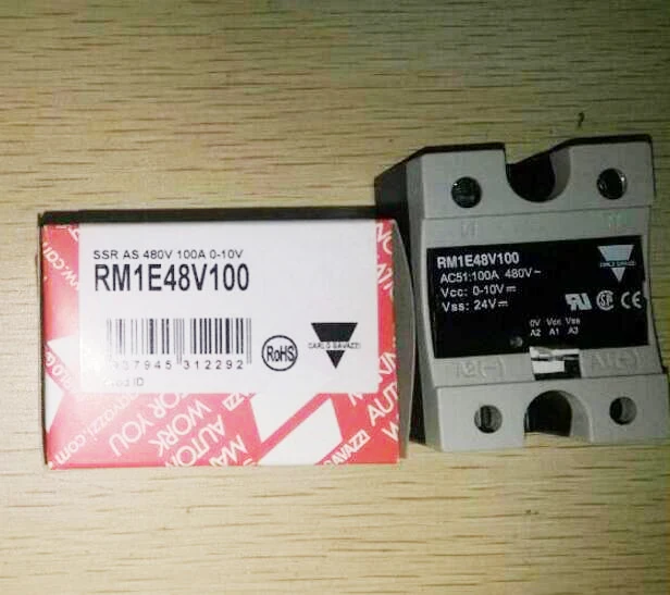 Твердотельные реле SSR 0-10 В RM1E48V100 нагрузки. 480 В 100 а