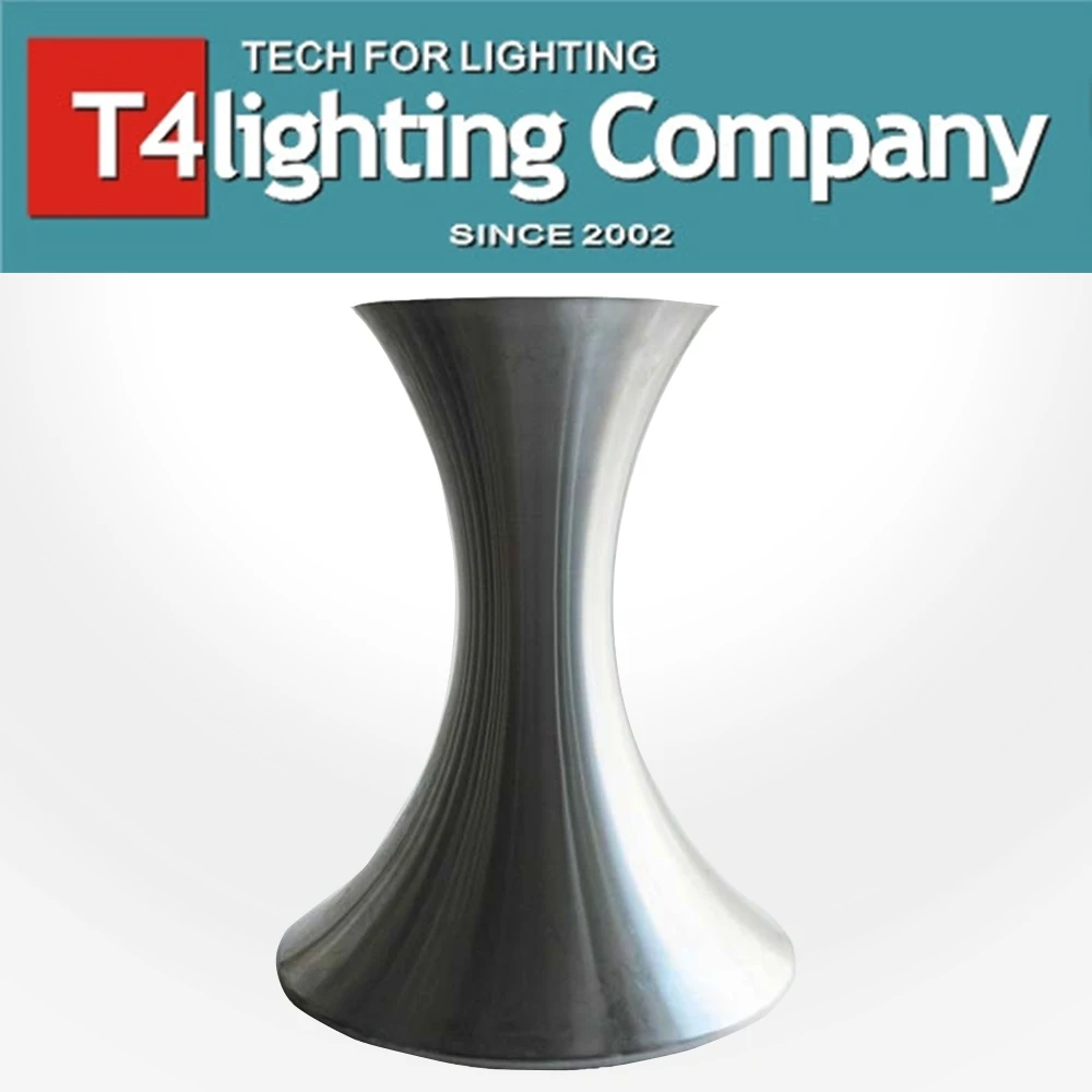 brushed antique steel furniture table legs inserts