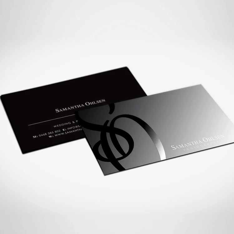
Die cutting custom design business card printing / Spot UV paper business cards 