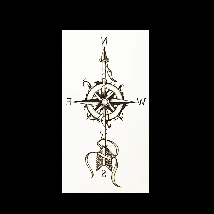 XQB 001-100 210x114mm colorful waterproof temporary tattoo animal totem long time lasting tattoo sticker