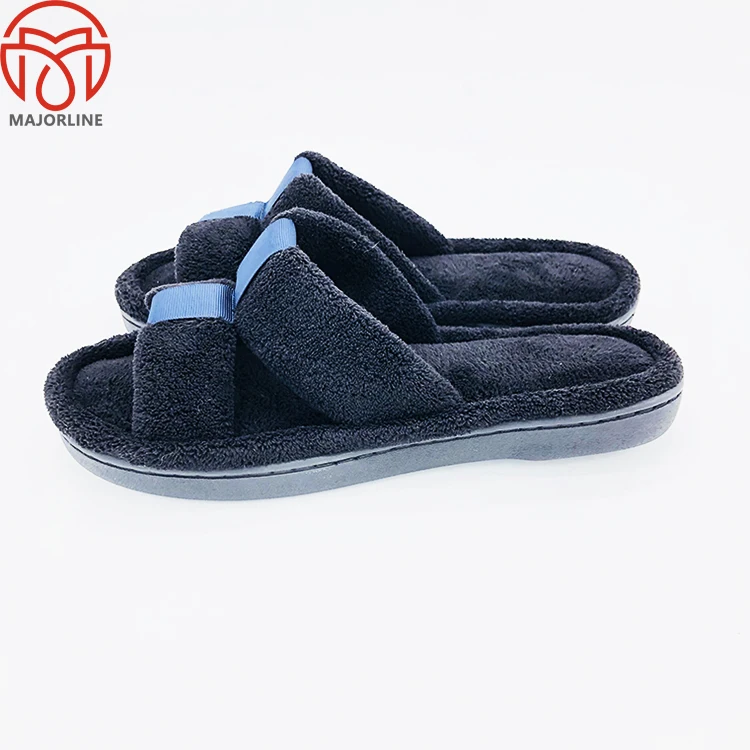 
welcome winter indoor women slides velour slipper sandals 