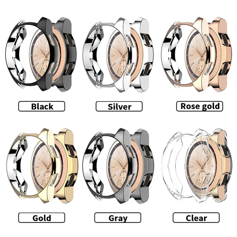 
electroplating tpu case for samsung s2, shockproof Silicone Accessories Protective Band Case Cover for Samsung Gear S2 