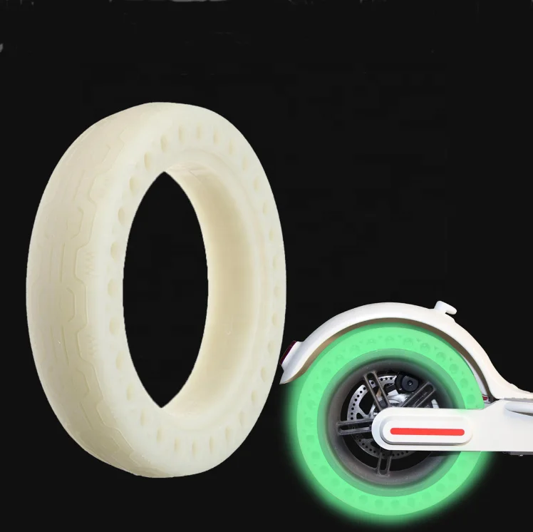 8.5inch 8 1/2x2 Fluorescent Pattern Solid Tire For Mijia M365 Electric Scooter