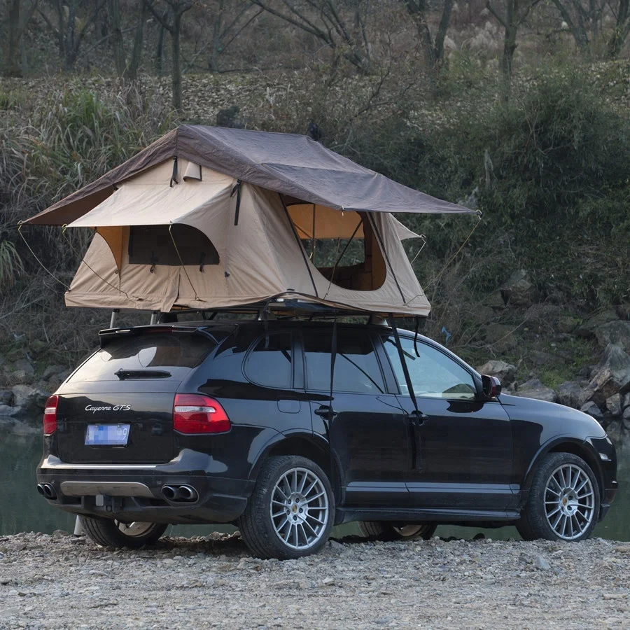 Camp Roof Tent Roof Top Tent Camping Outdoors Sun Shelter Canopy Camper Trailer