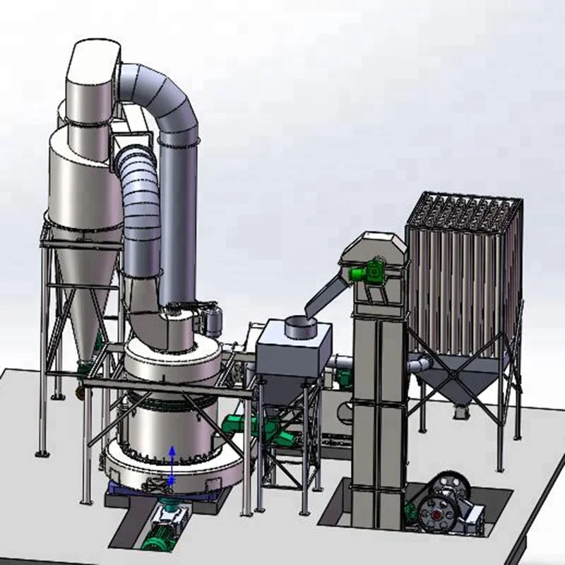Мельница роликовая Pulverizer raymond 3R 4R 5R порошковая мельница для известняка Кальцита барита доломита