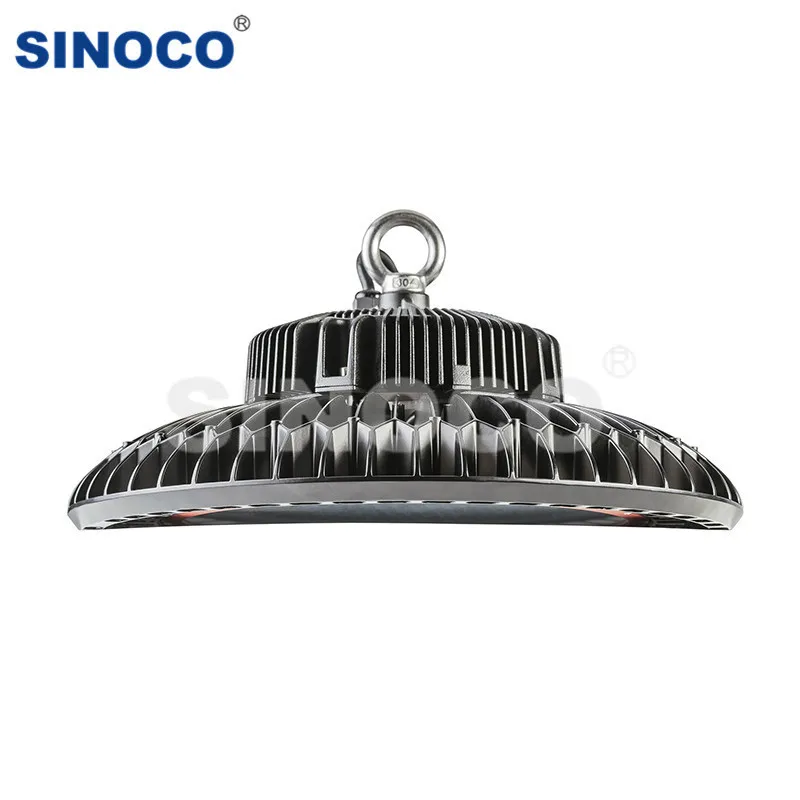 80W UFO LED High Bay Light Aluminum Alloy Body IP66 5000K Color Temperature Epistar Chip for Warehouse Use