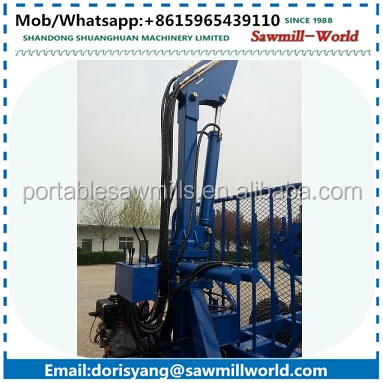 Трактор журнала trialer грейфер