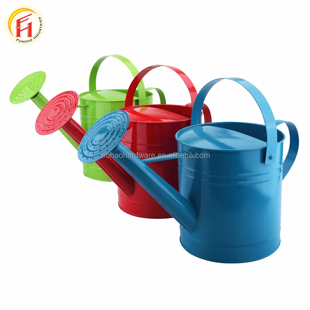 
5L Round Galvanized Metal Watering Can/Watering pot 