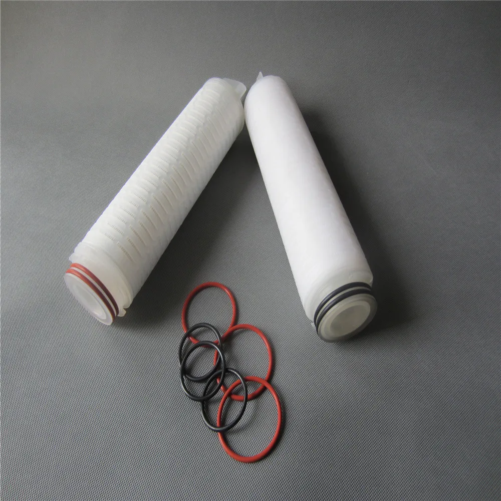 Industry hydrophobic PTFE 0.22um air sterile pleated filter cartridge