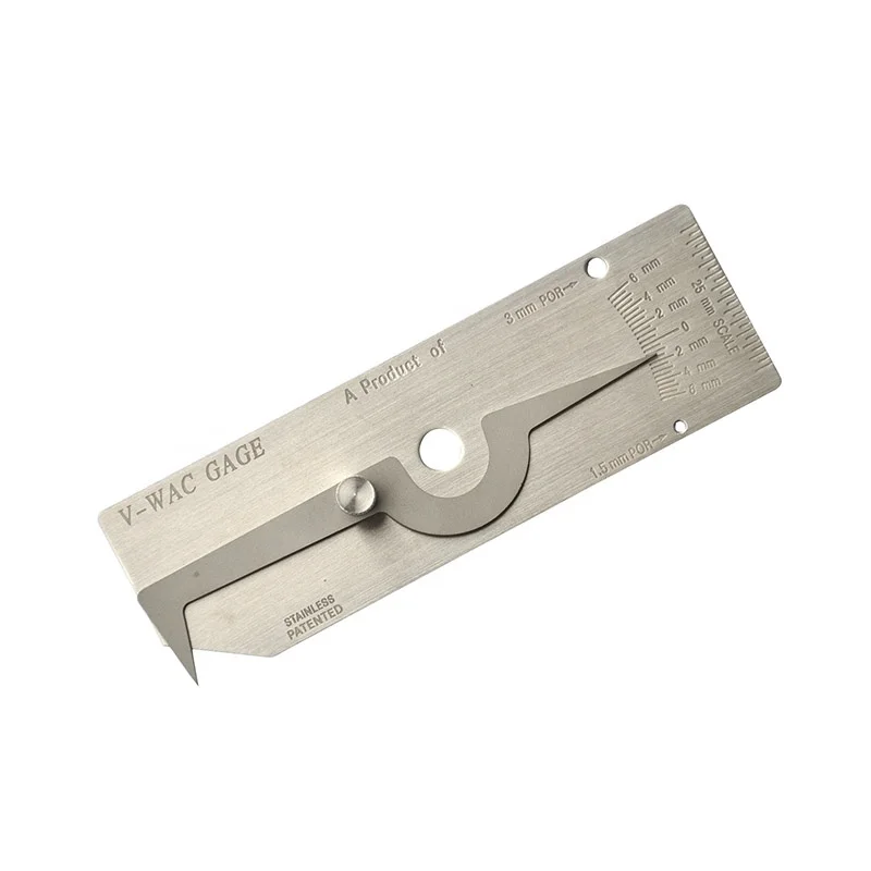 ROKTOOLS UnderCut Metric V-Wac Undercut Weld Gage/welding Gauge