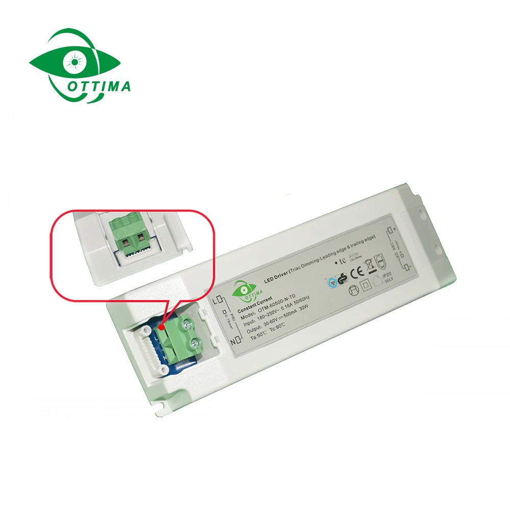 
Ottima electronic switch model power supply 12v constant voltage triac dimmable led driver 
