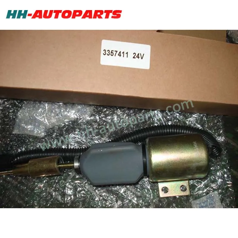  Соленоид останова двигателя 12 В 3357411 запасные части хорошего качества для стопорного соленоида Cummins