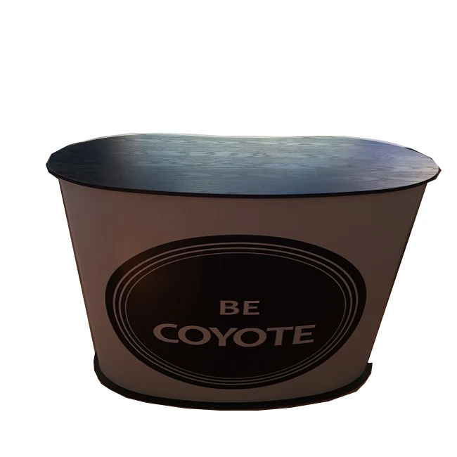 
OEM custom design portable promotion counter for exhibition trade show 