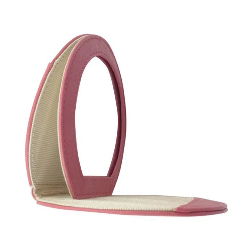 Custom Logo Pocket Small Mirror With Key Chain