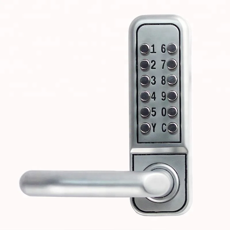 Механический БЕСКЛЮЧЕВОЙ кнопочный цифровой кодовый дверной замок