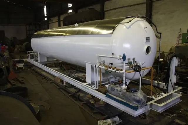 
LPG TANK SKID MOUNTED 