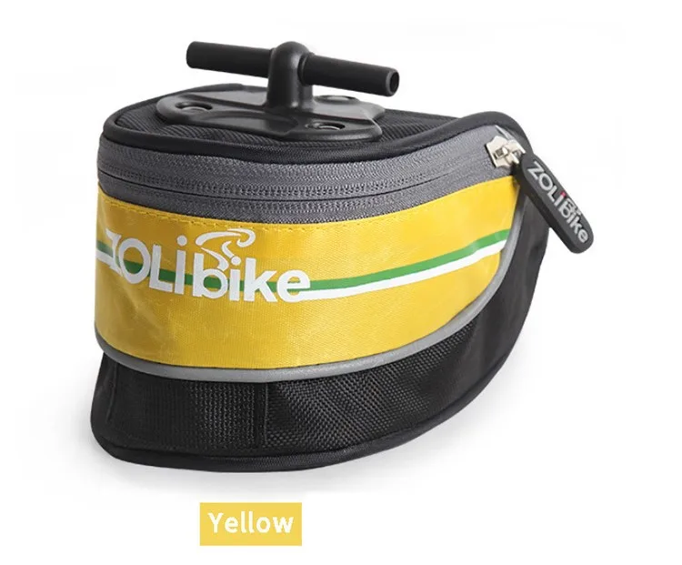 ZOLi 2102 Bicycle Tube bag Install Easy  Bicycle Frame Bag Waterproof Bike Saddle Bag