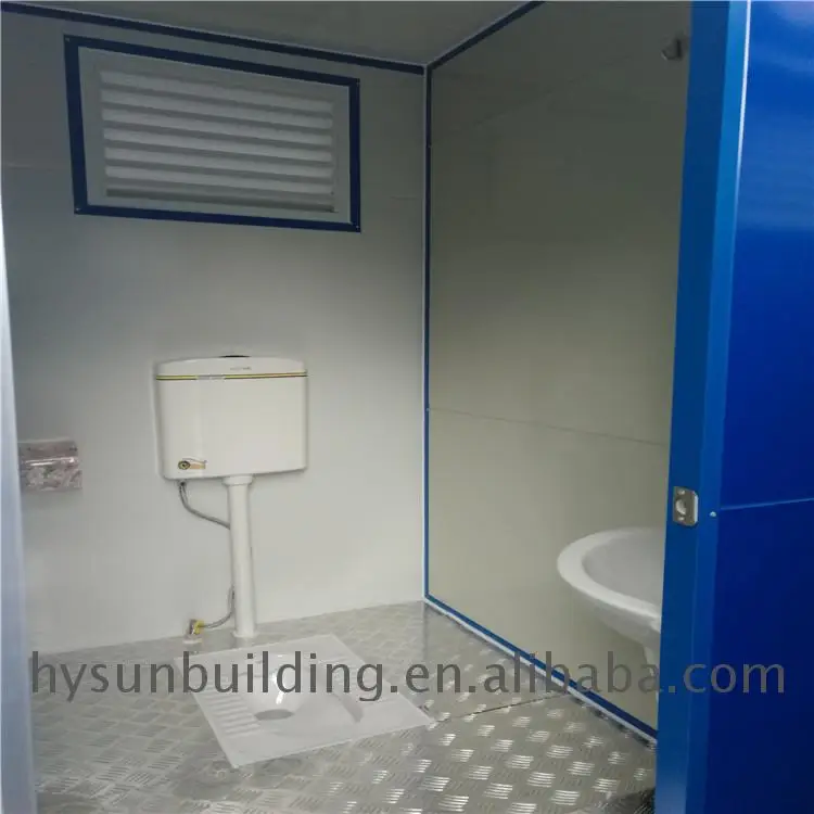 2021 hot new products diy outdoor mobile toilet shower ideas bathroom container for sale