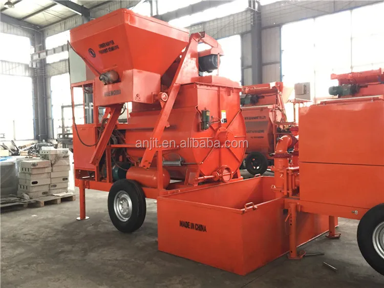 lightweight foam concrete machine mixer and pump,Integrated mixing equipment