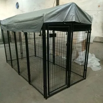 
Wholesale outdoor dog kennels large welded mesh cage pet house 