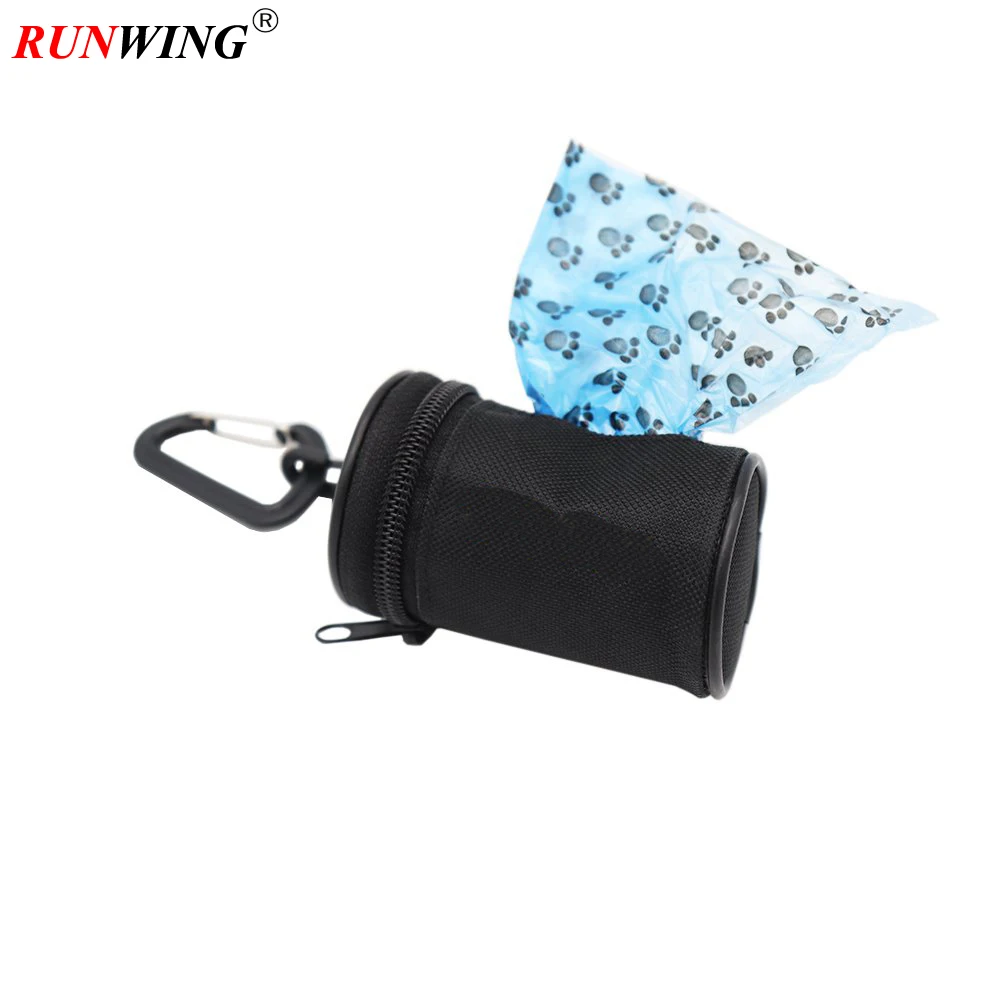 Dog Poop Bag Holder Leash Attachment,Waste Bag Dispenser - Fits Any Dogs Lead