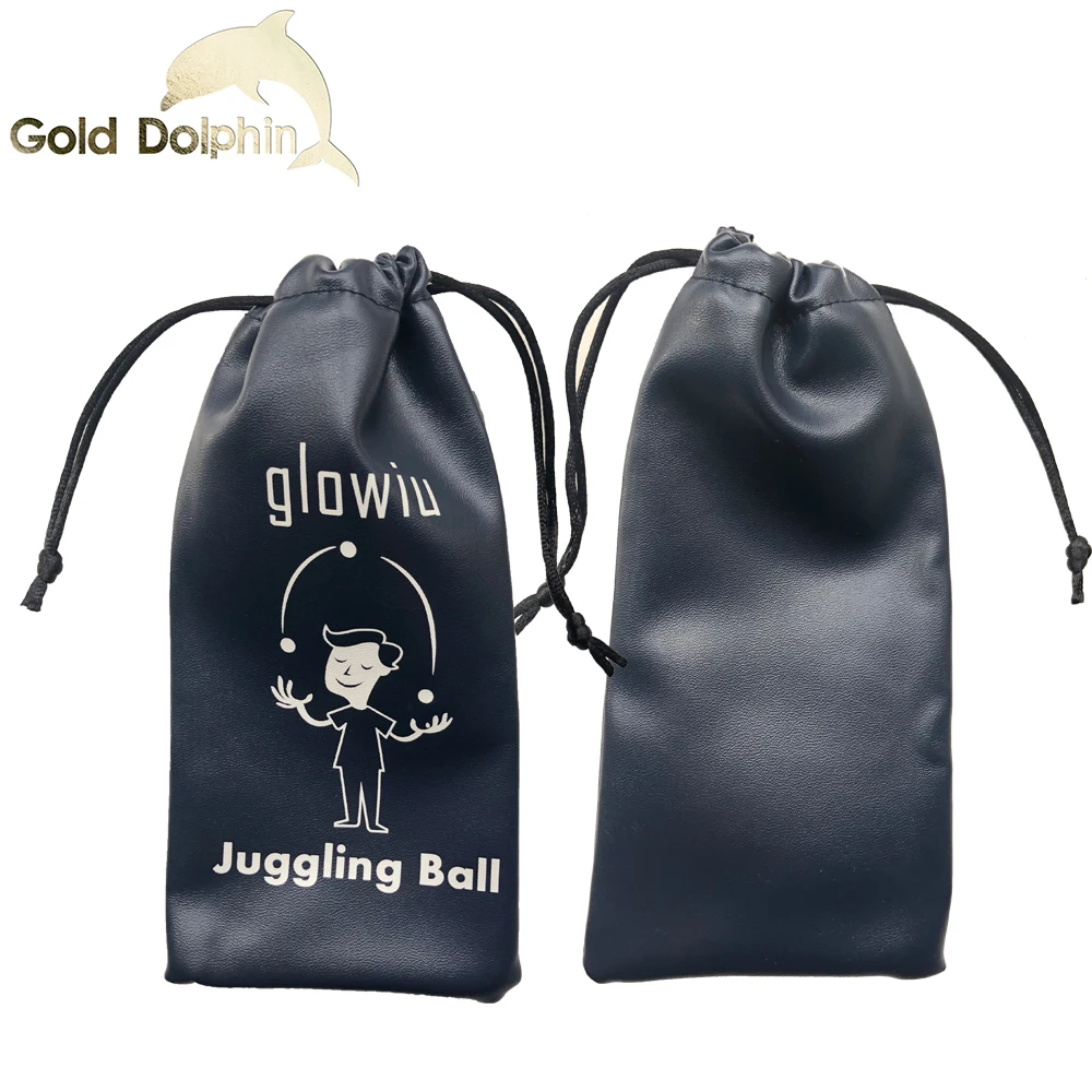 PU leather jewelry bag pouch with drawstring