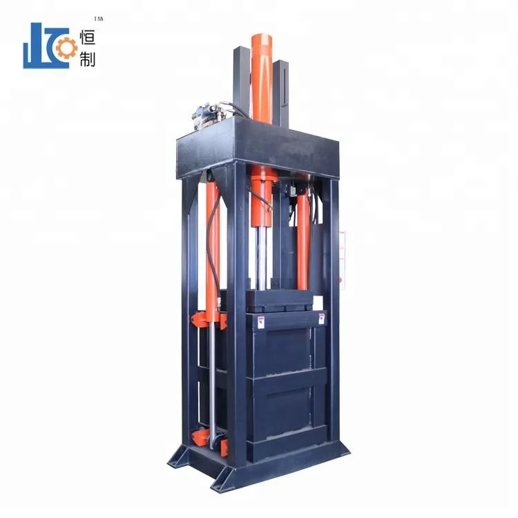 
CE Certified factory sale vertical lifting box hydraulic cotton press machine packing machine baler machine 