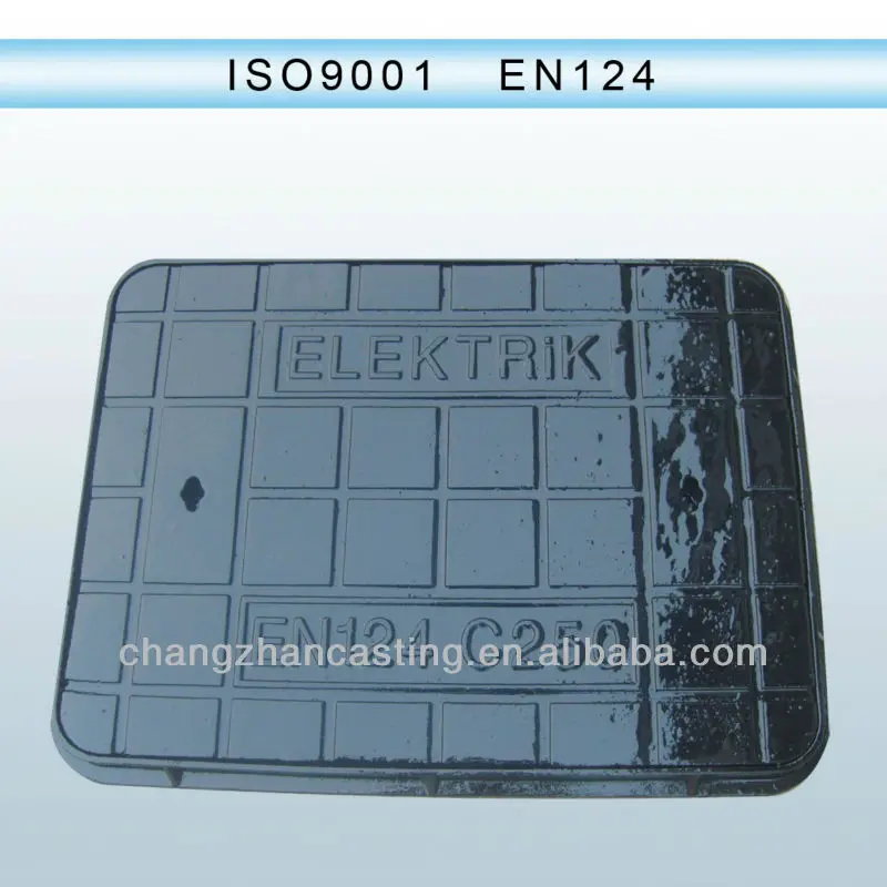 EN124 ductile iron manhole cover