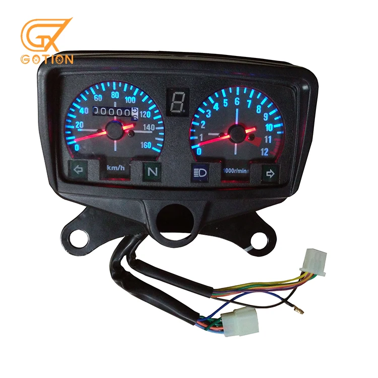 Cheap Custom CDI125 Motorcycle Digital Speedometer With Bracket