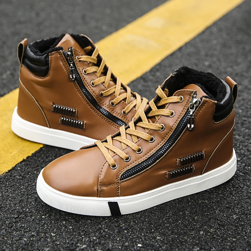 High quality male casual leather sports sneaker dubai China factory wholesale low price shoes men