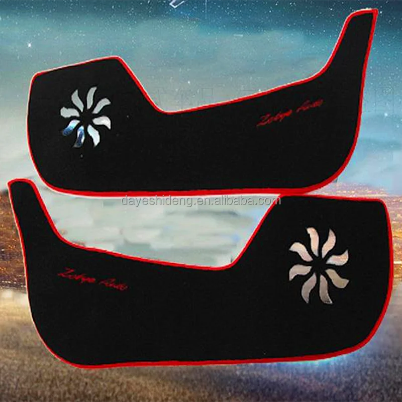 Car door Anti dirty pad Polyester Fiber Auto door mat for Audi Buick Cadillac Ford Hyundai