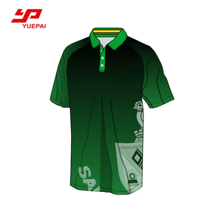 Wholesale dye sublimation blank cricket shirt custom cricket jersey for team