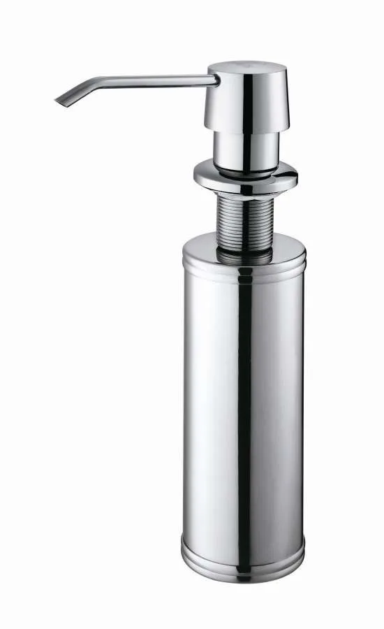 Newest Design Kitchen Sink Stainless Steel Wall Shampoo Dispenser  with Plastic Bottle soap  shampoo dispenser