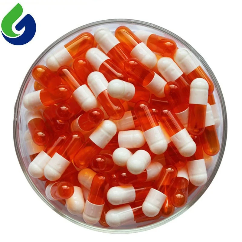 Pearl gold capsule size 0 empty capsule