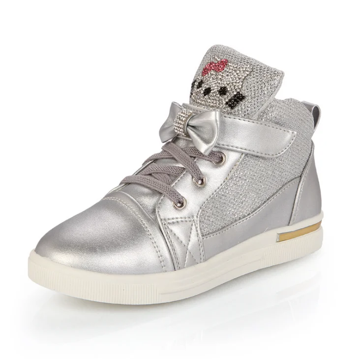 
YY10195S Spring and autumn children sneakers girl shoes chaussure enfant hello kitty kids girls shoes 