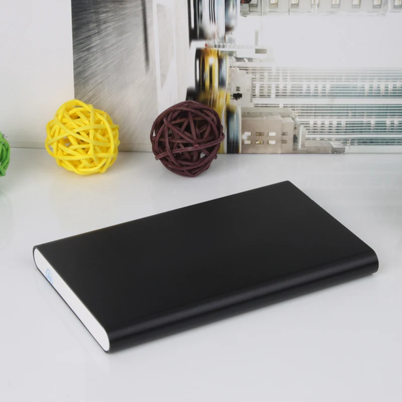 Metal Ultra Thin Power Bank 5000mAh External Battery Portable Charger for iPhone 7 7 Plus 6 6S Plus 5S 5 5C 4S 4 and Others
