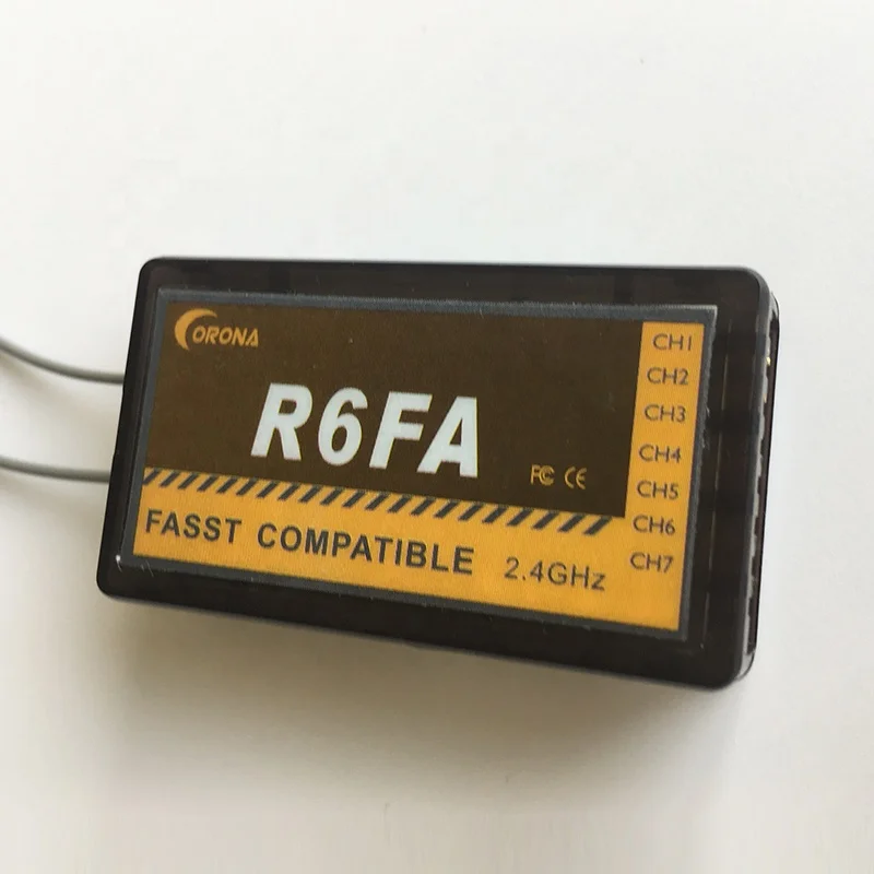 Радиоуправляемый вертолет Corona R6FA, передатчик, приемник futaba fasst совместимый