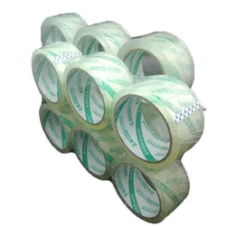 BOPP Material and Water Activated Adhesive Type packing bopp tape opp adhesive tape clear for carton packaging