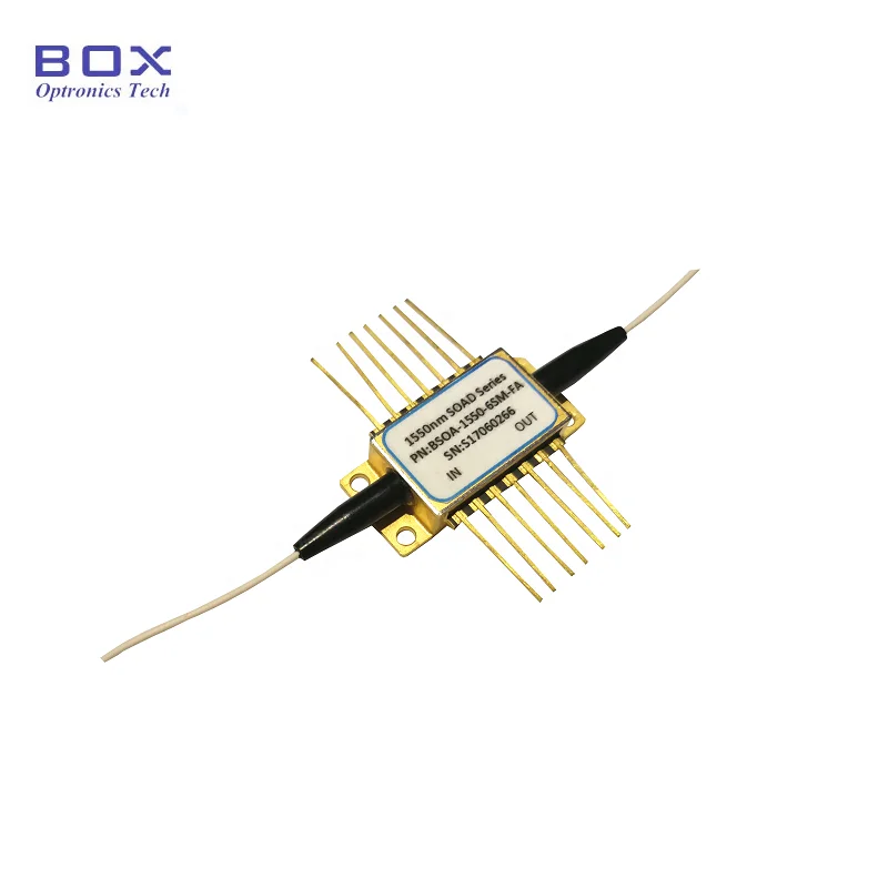 SOA/ semiconductor optical fiber laser device amplifier for 100G fiberoptic data center