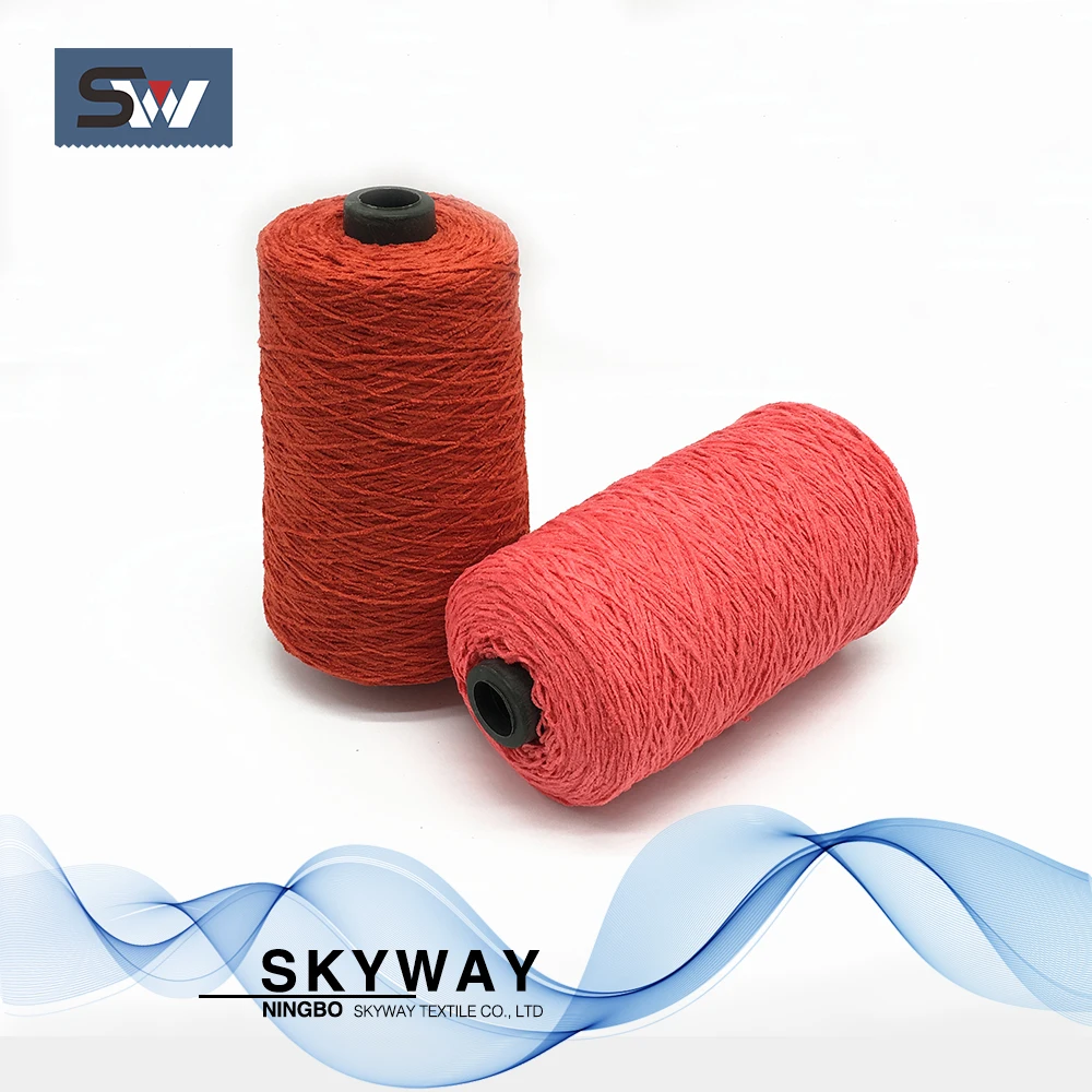 
Colorful dyed polyester chenille yarn for carpet knitting 