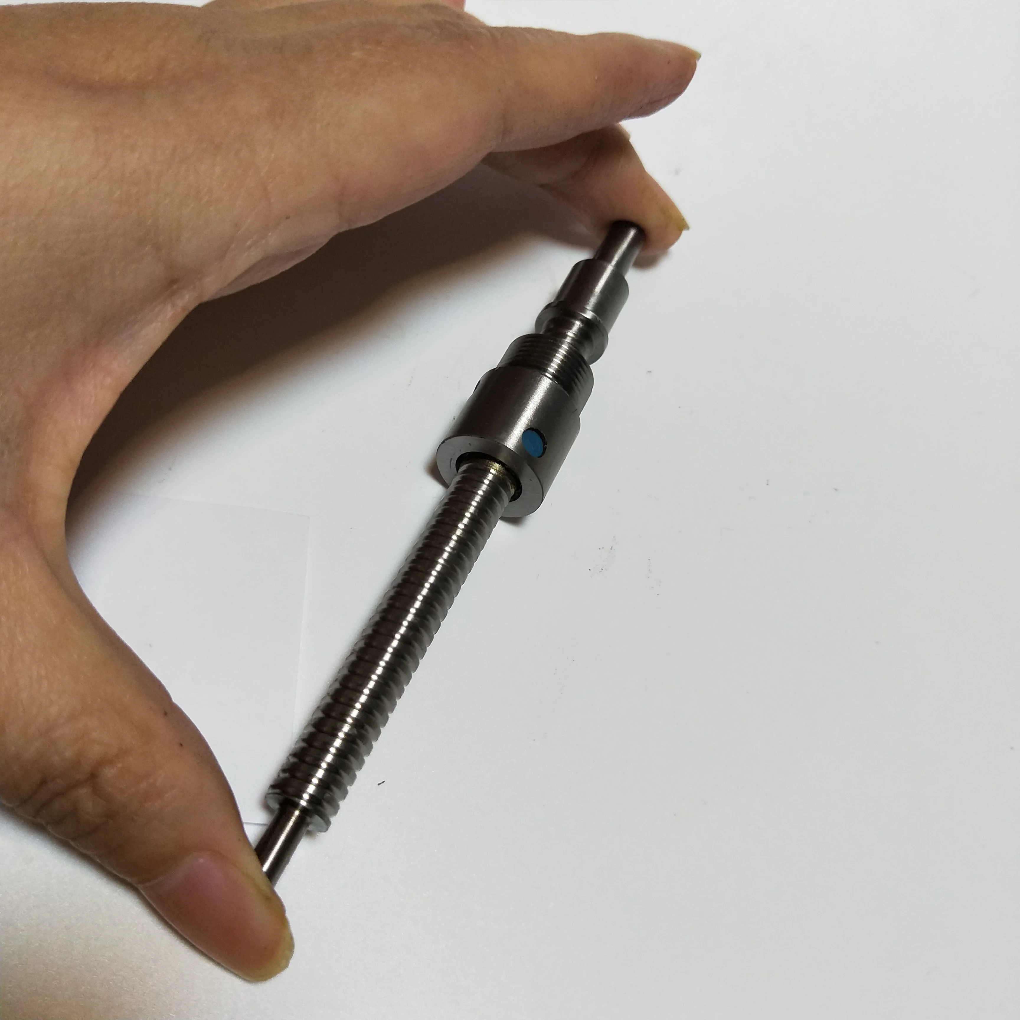 Customized micro small ball screw SFU0602 diameter 6mm,tolerance 0.012mm/meter no backlash for sewing machine and 3d printer