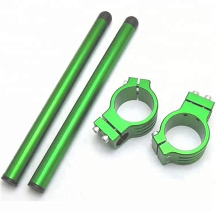 Anodizing Motorcycle Aluminum CNC Machined Clip on Handle Bar