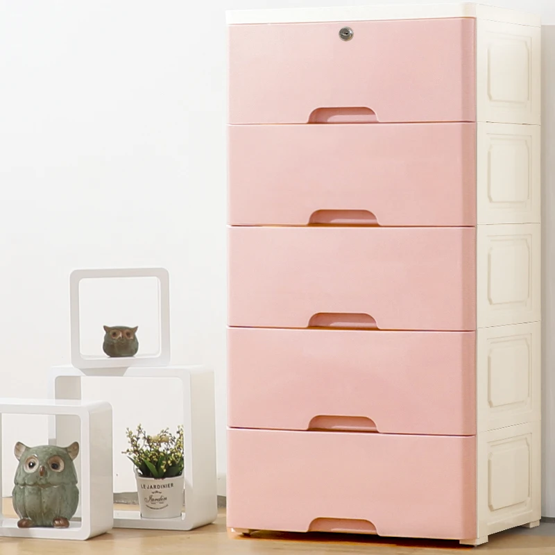 
Cabinets storage bedroom multi-function plastic drawer 