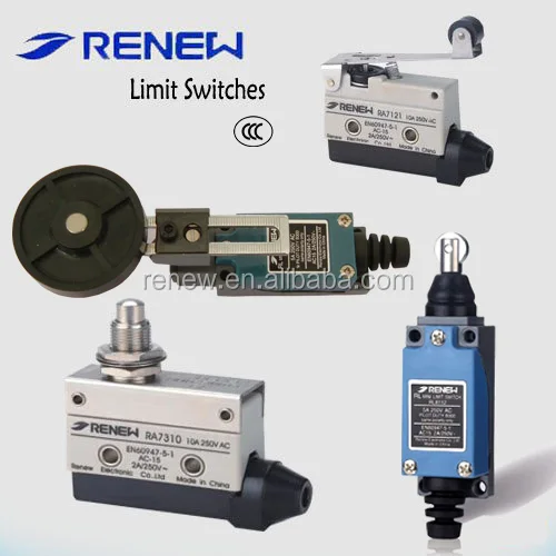 Types of industrial gear limit switch