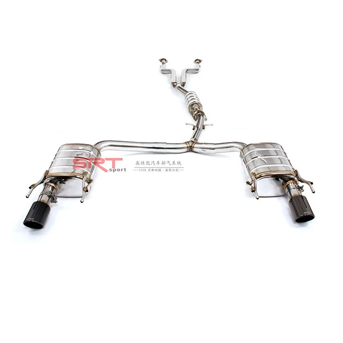 Exhaust Pipe for Toyota REIZ titanium exhaust catback with quad double tip