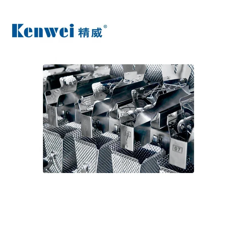 8 Heads Three Layers Combination Weigher for Sticky Food Multihead Weigher Packaging Machine Plastic,wood Packaging
