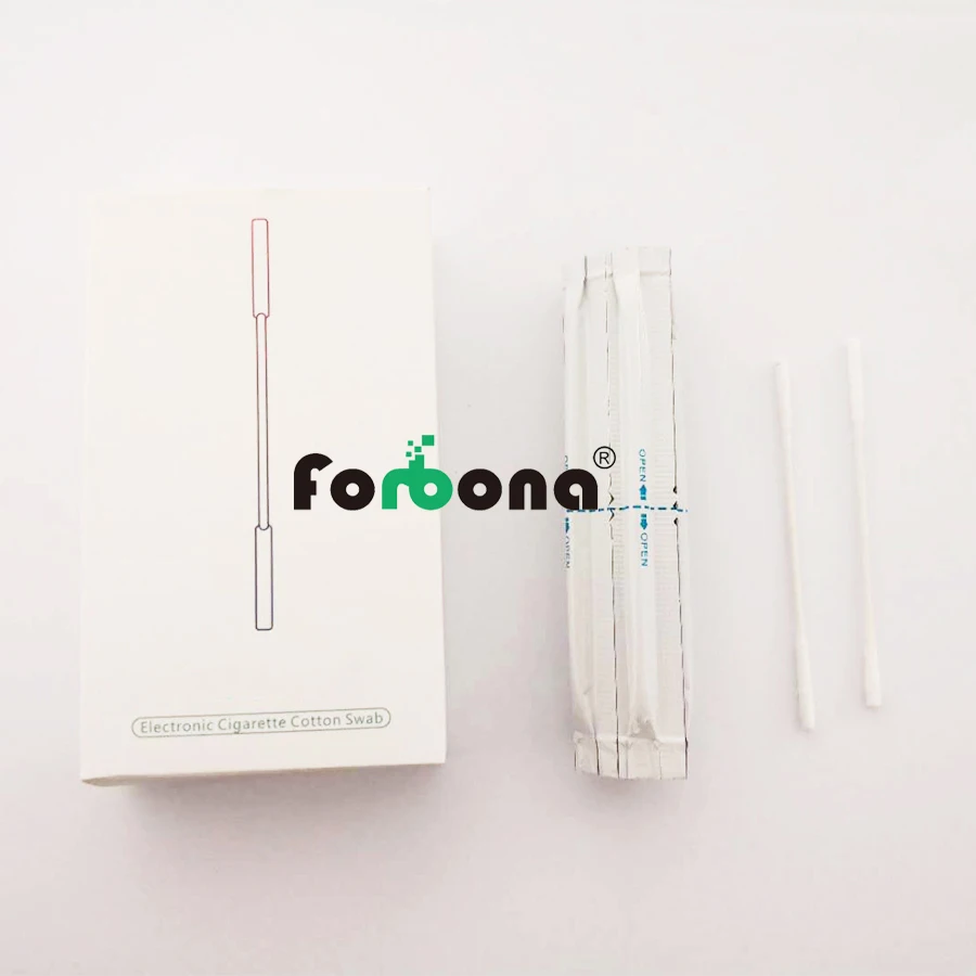 2018 Hot Double head Electronic Smokless Cigar clean cotton swab for IQOS