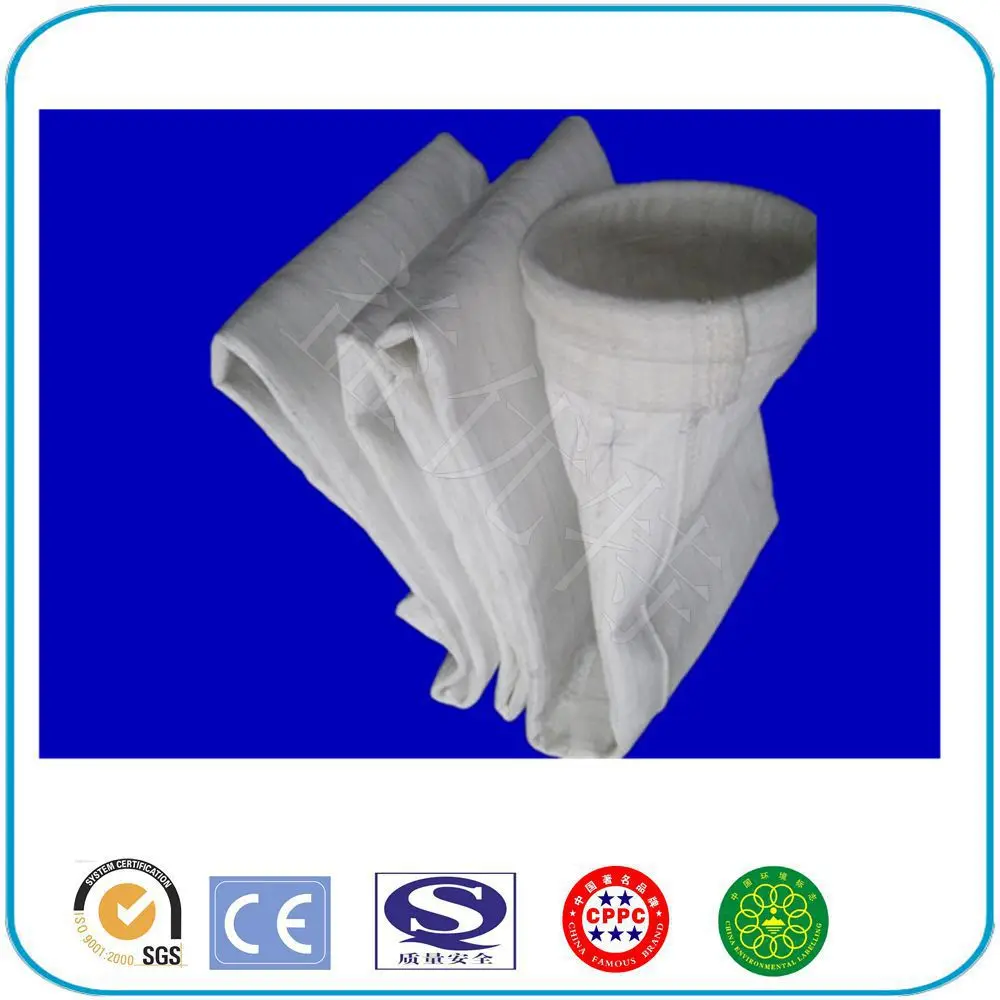 
Polyester Needle punched dust filter bag/Filter sock Filter sleeve 