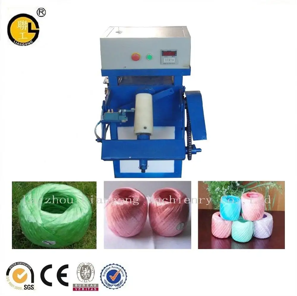 
Plastic yarn winding ball machine 